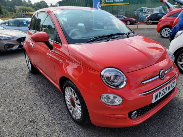 Fiat 500 1.2 Lounge 3dr Hatchback Petrol Pink