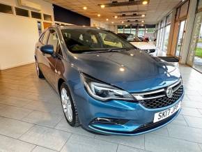 VAUXHALL ASTRA 2017 (17) at Westcars of Tiverton Tiverton