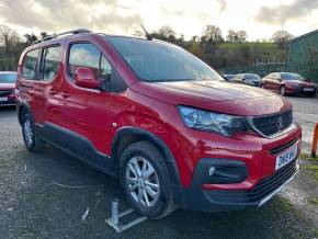 PEUGEOT RIFTER 2019 (19) at Westcars of Tiverton Tiverton